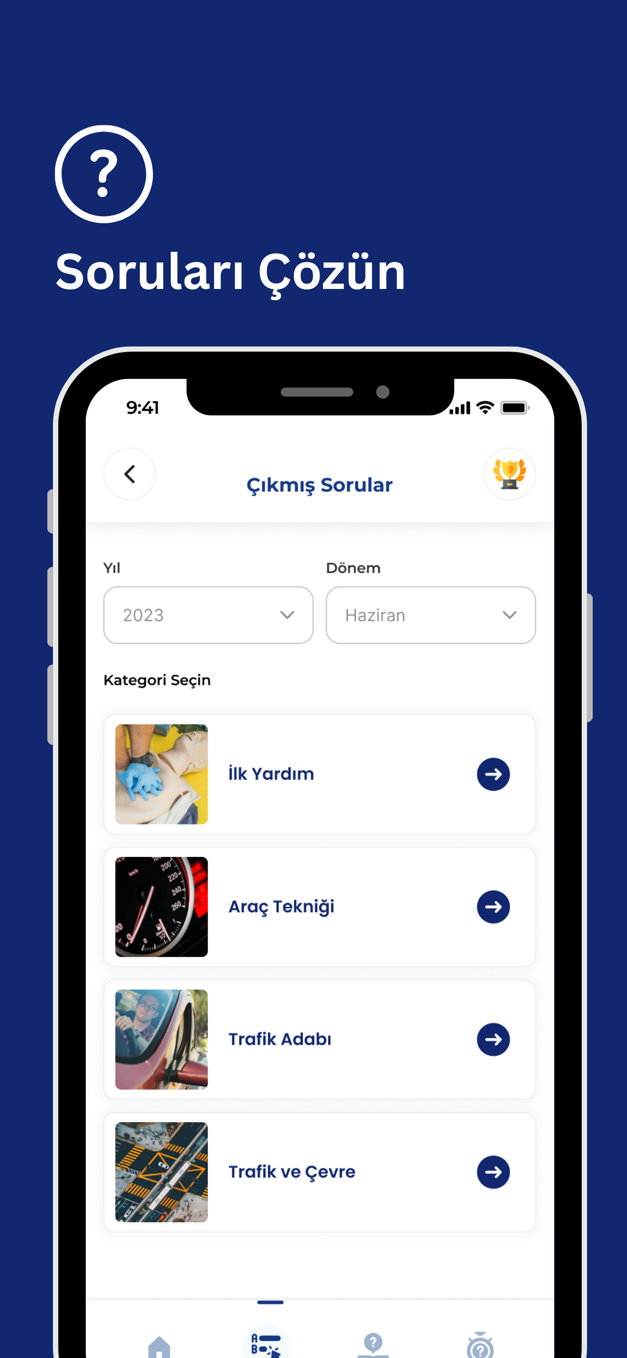 SürücüKursum Ehliyet Soruları