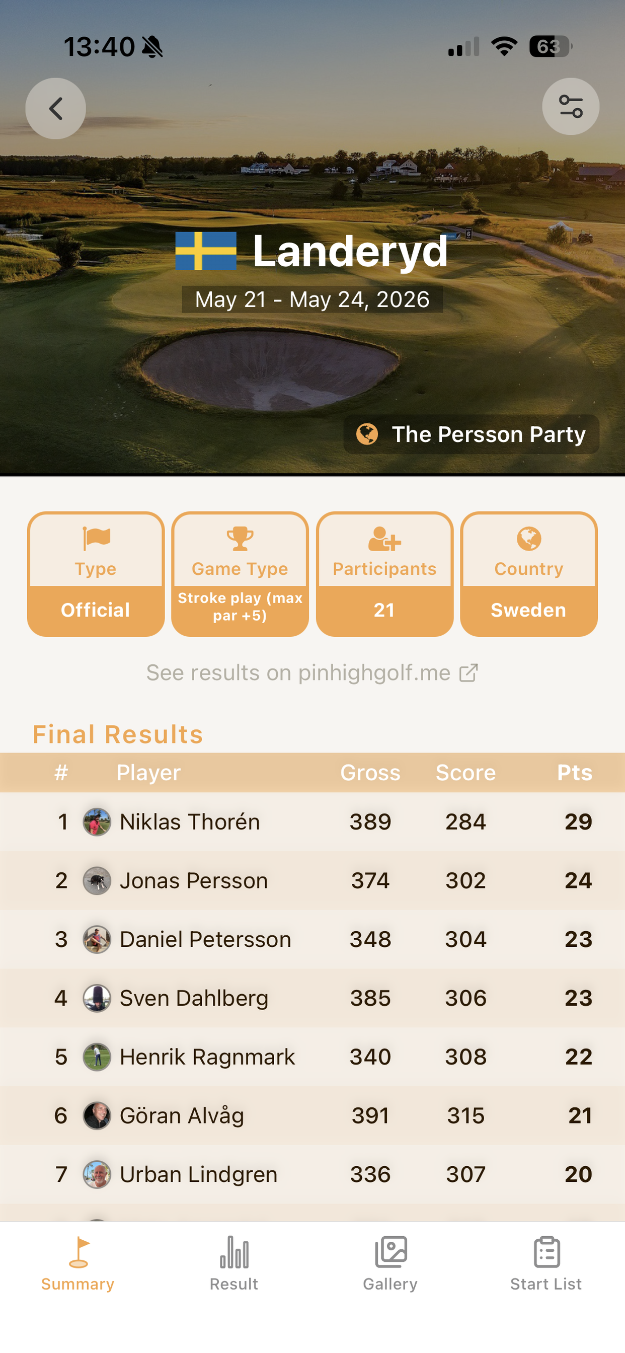Pin High Golf App screenshot 9