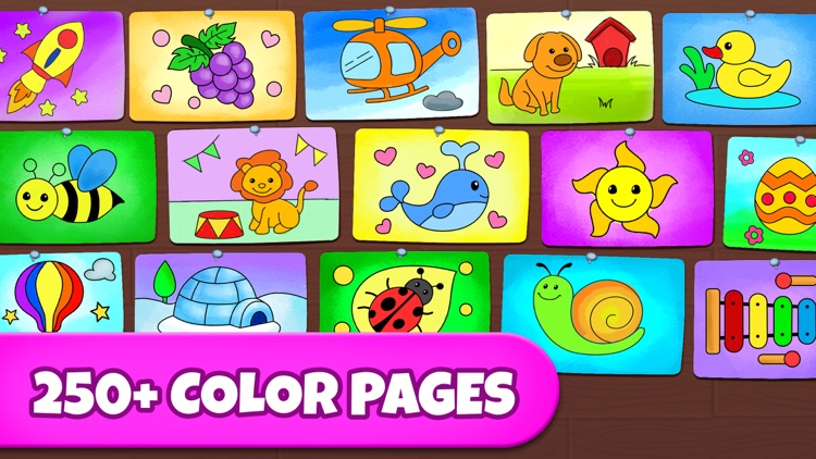 Coloring Games: Painting, Glow screenshot-3