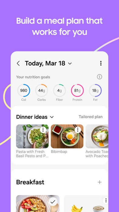 Samsung Food: Meal Planning Screenshot