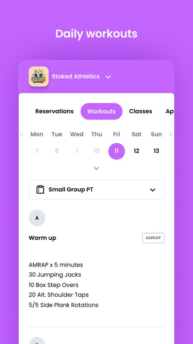 Stoked Athletics Gym Screenshot