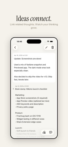tMemo: Jot to Think Screenshot 5 of 6