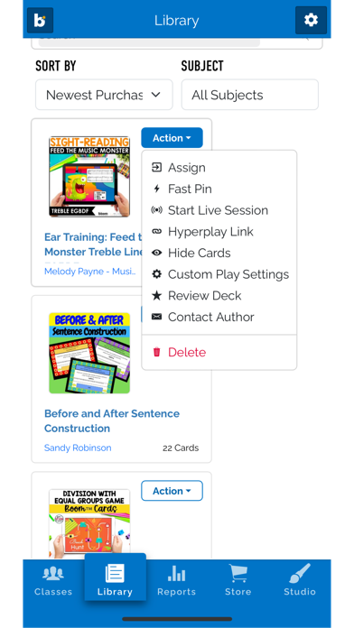 Boom Cards Screenshot