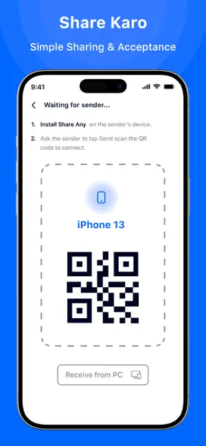 ShareKaro - Fast File Sharing iPhone screenshot 5