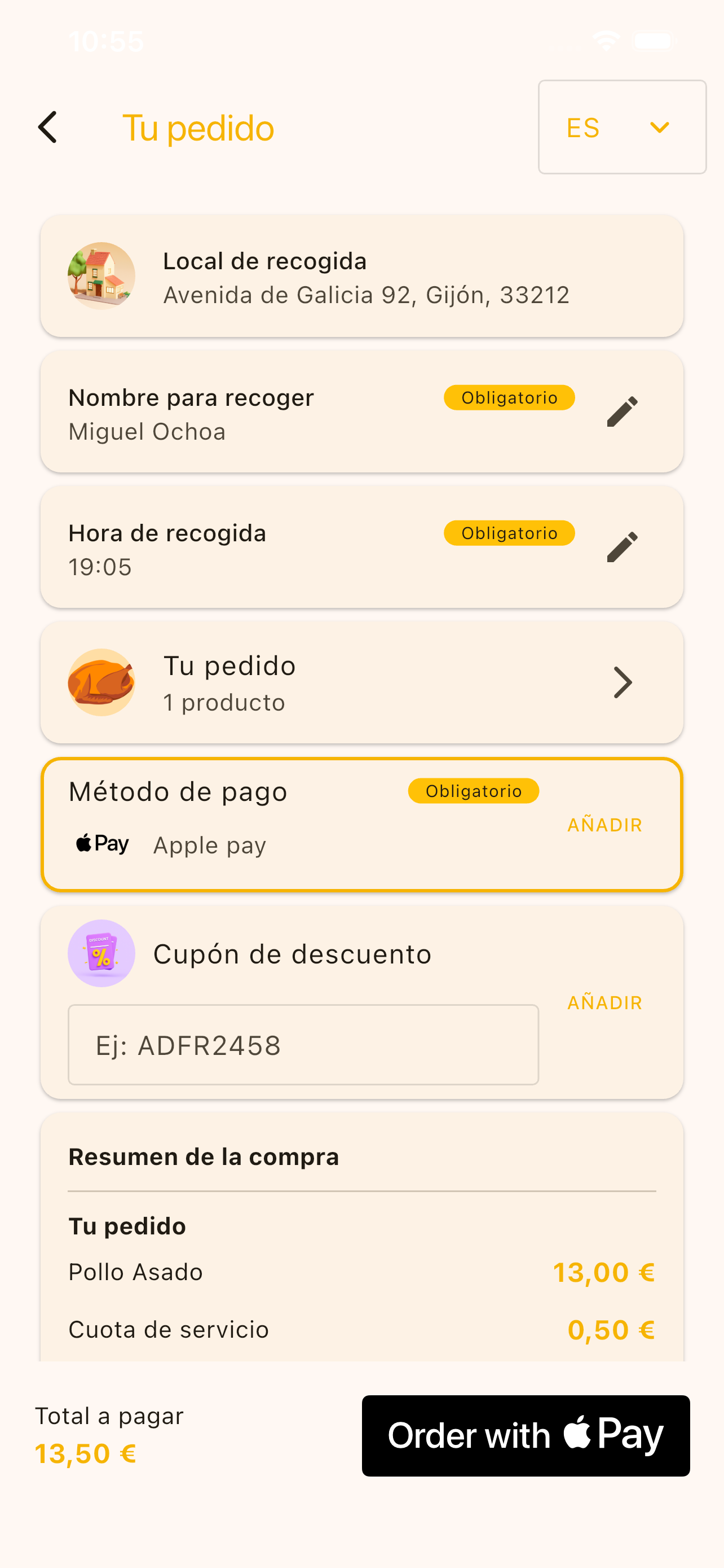 Asador de Pollos Conchi screenshot 5