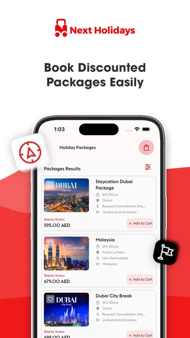 Next Holidays Screenshot
