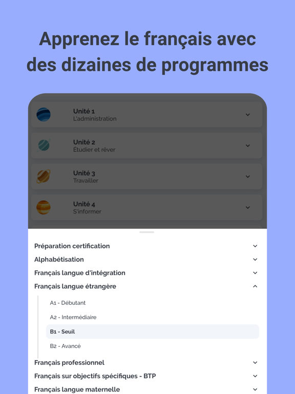 Screenshot #5 pour Frello - Apprendre français