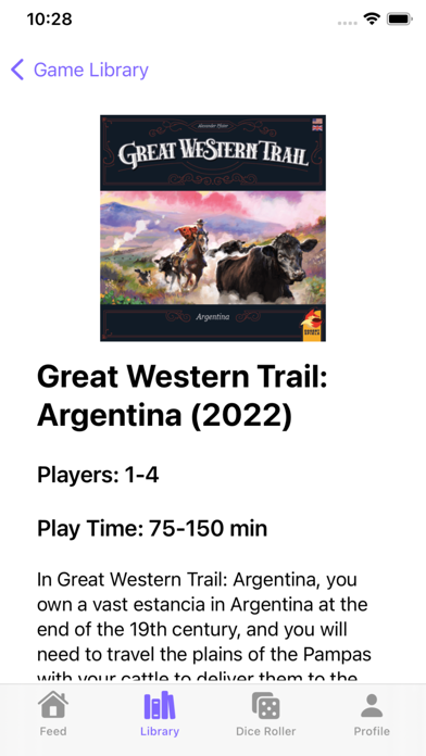 No Dice: Board Game Companion iPhone screenshot 4 - Social Networking app
