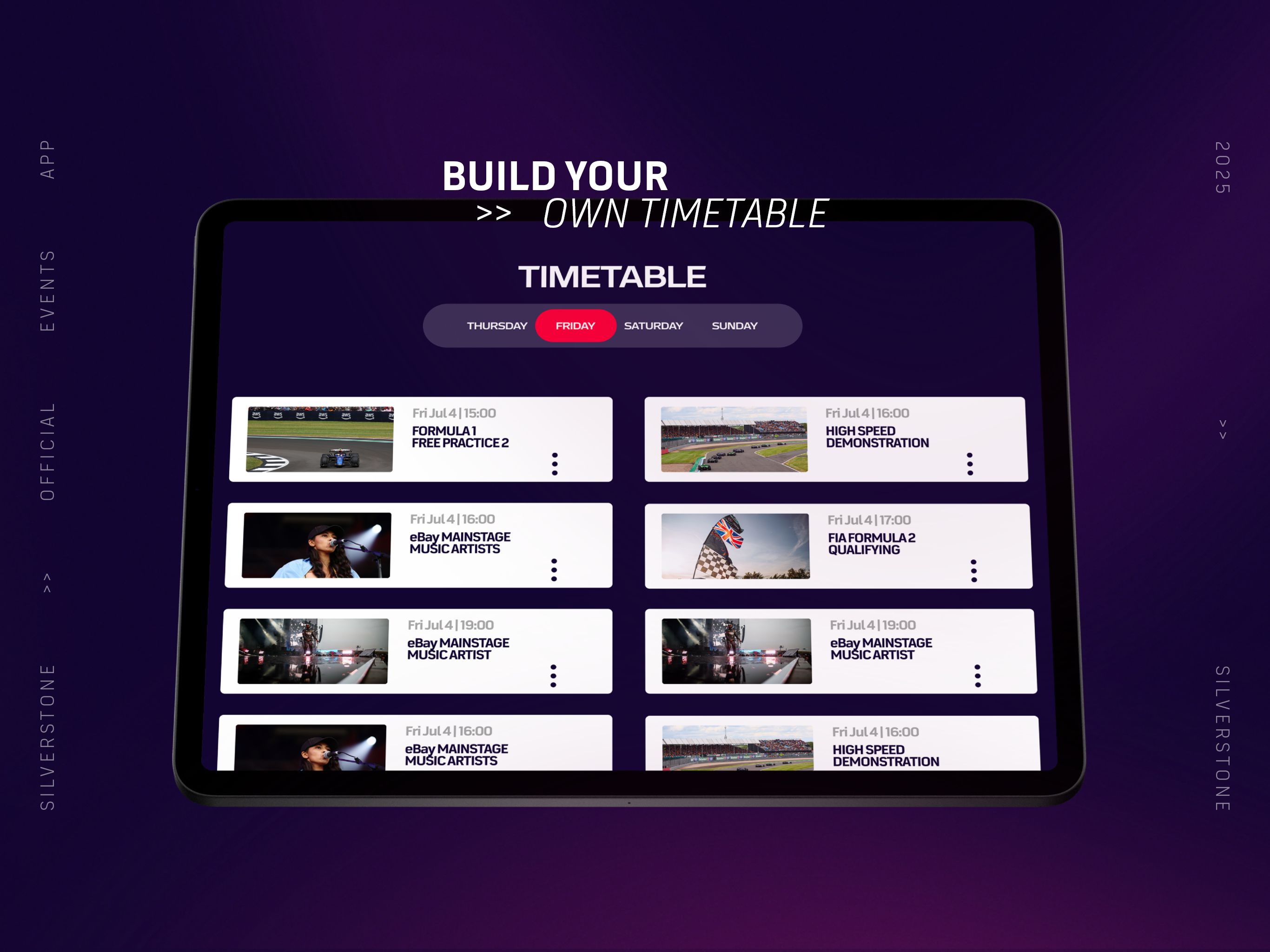 Silverstone Events
