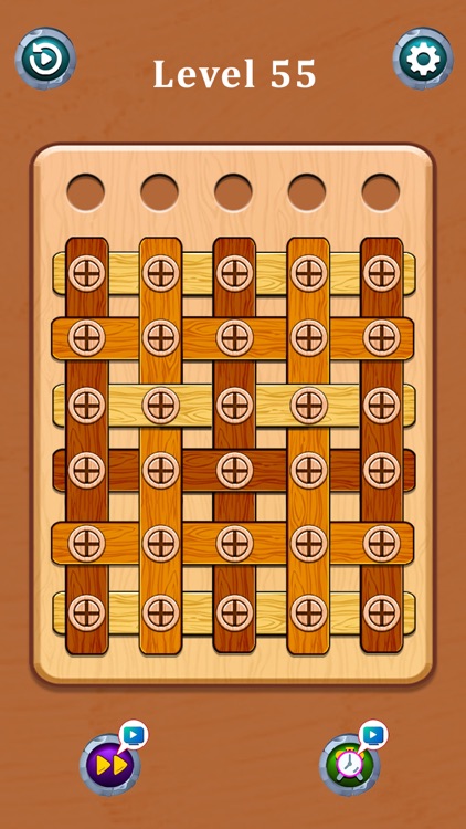 Nuts and Bolts : wood puzzle