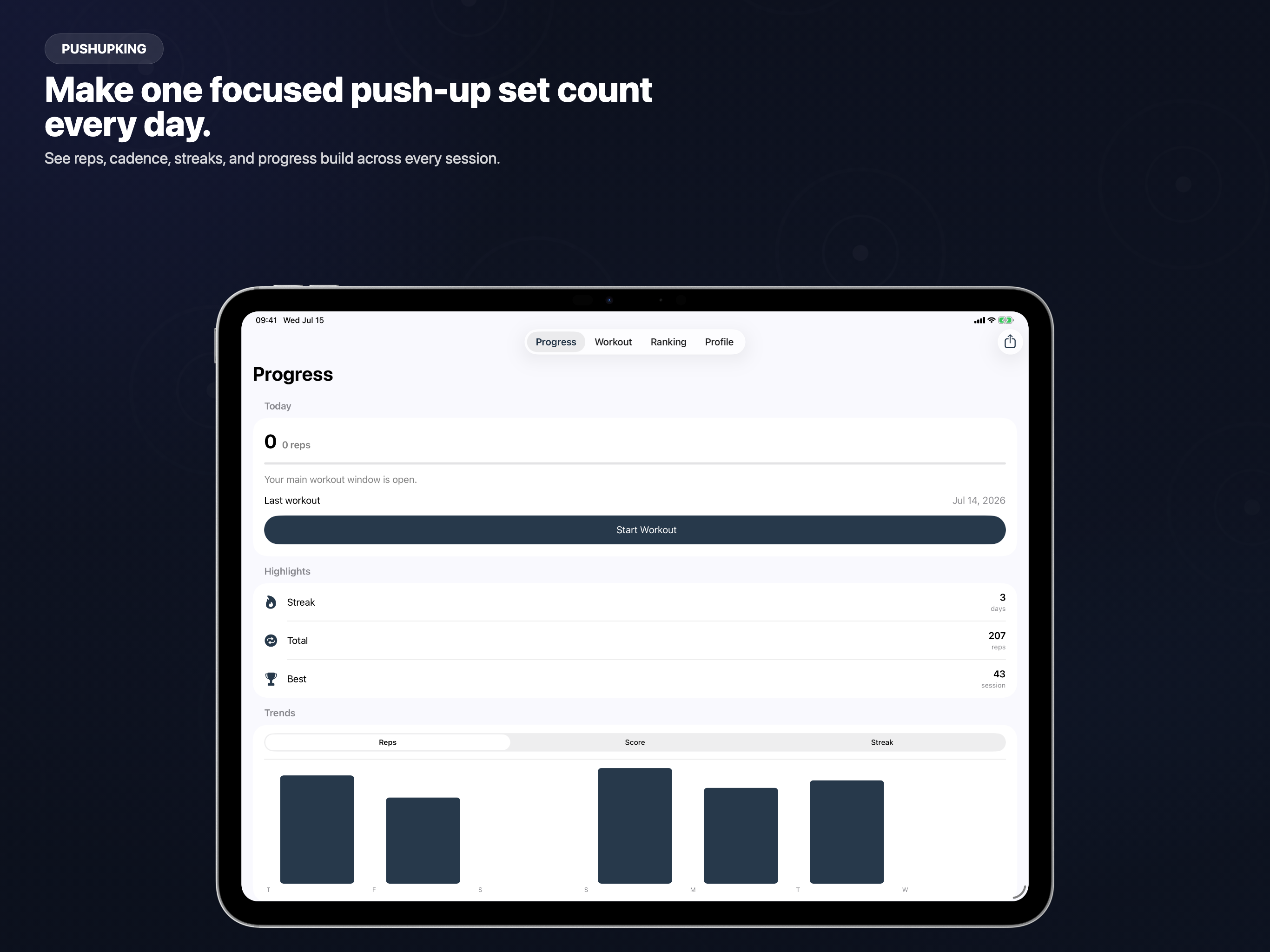 PushupKing: Push-Up Counter screenshot 7