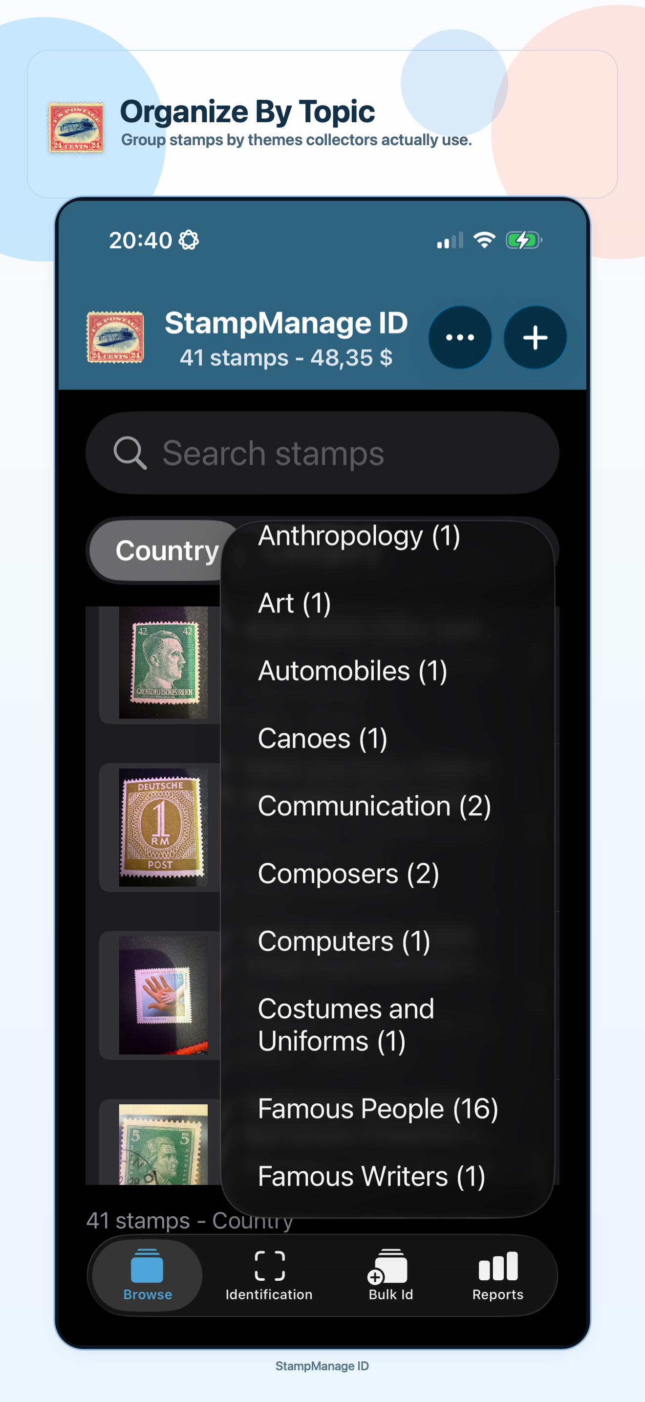 StampManage Identifier screenshot 7