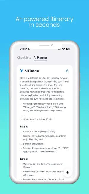 TripTracker Notes screenshot 3