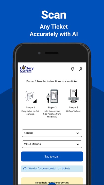 Kansas Lottery Ticket Scanner
