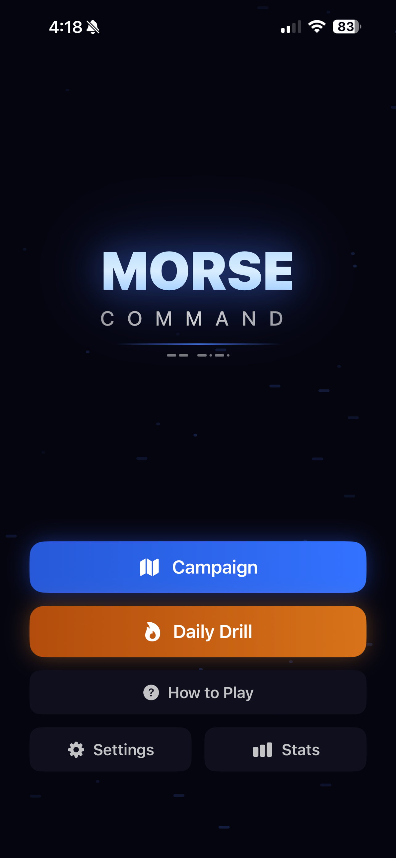 Morse Command: CW Trainer