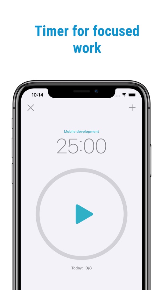 #1. Focus Tasker: Pomodoro Timer (iOS) 由: Waldemar Fiedorowicz