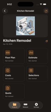 Renovio.us iPhone screenshot