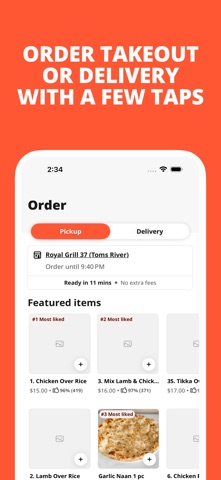 Royal Grill 37 App Screenshot 1 of 2