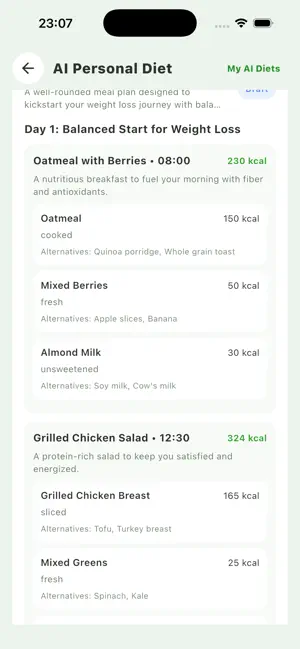 Catalina: Calorie Tracker screenshot 3