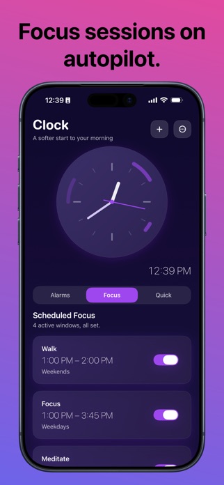 Clockblock: Alarm & Blocker Screenshot 4 of 7
