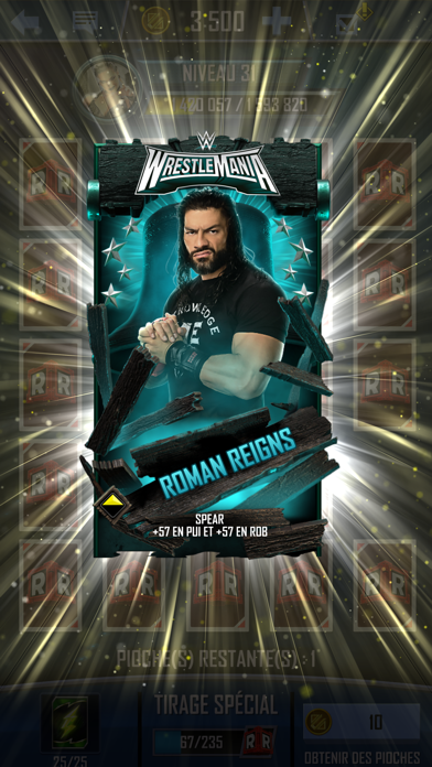 Screenshot #1 pour WWE SuperCard - Battle Cards