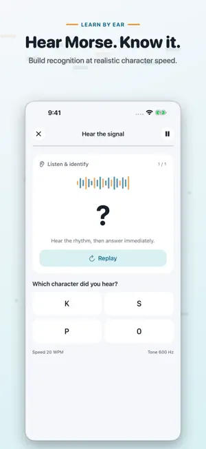 Morse Code Practice: Learn CW screenshot 1