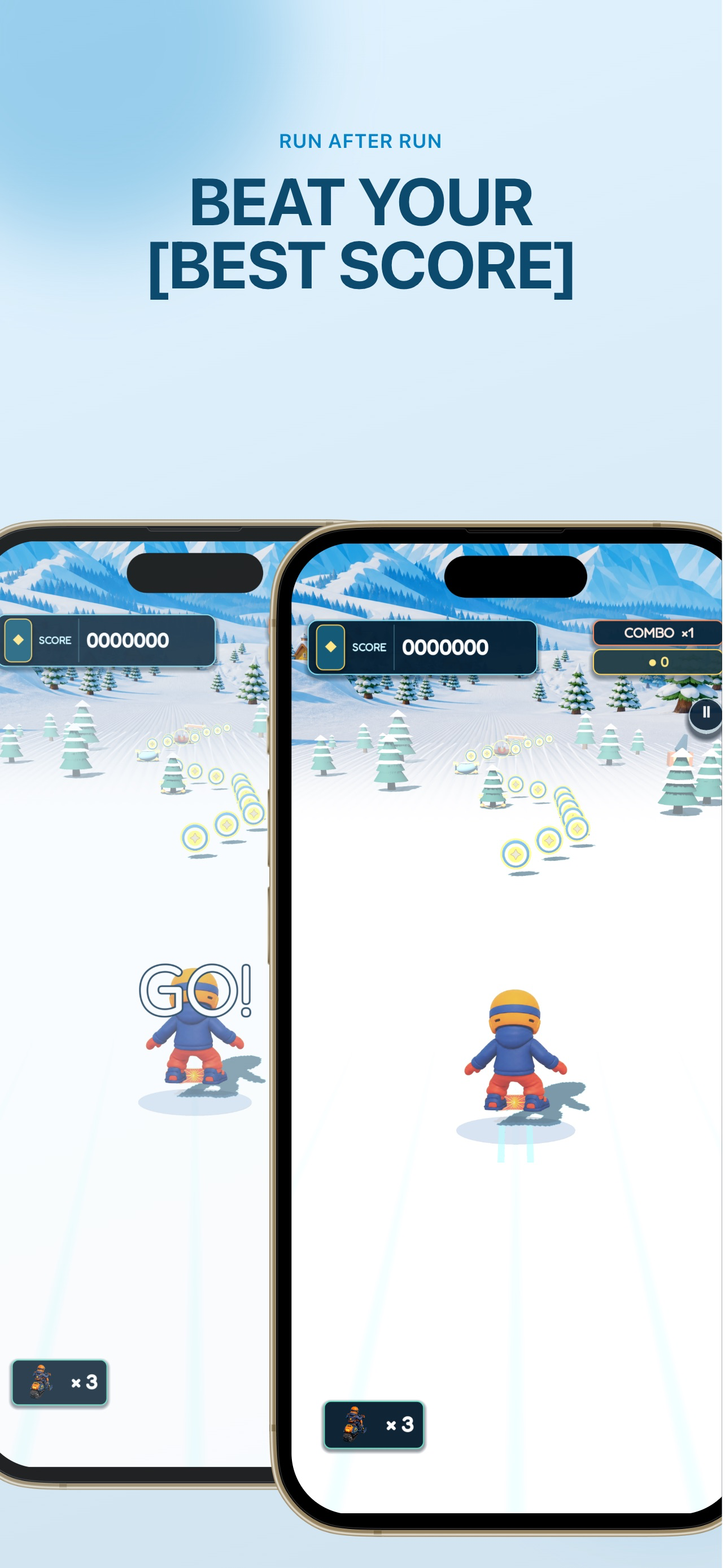 Snow Rush: Snowboard Game screenshot 3