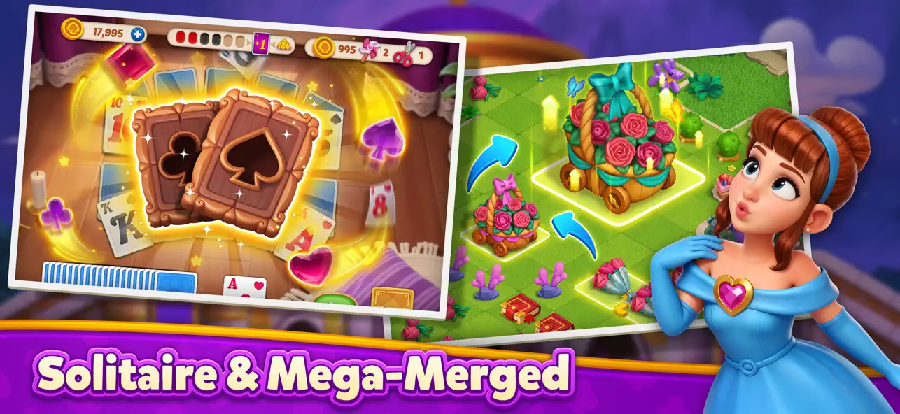 #4. Merge Solitaire Kingdom (iOS) di: FUNJOY TECHNOLOGY LIMITED