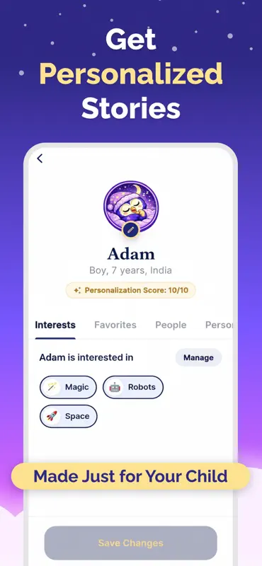 Nightly Stories: Bedtime AI screenshot 2 of 8