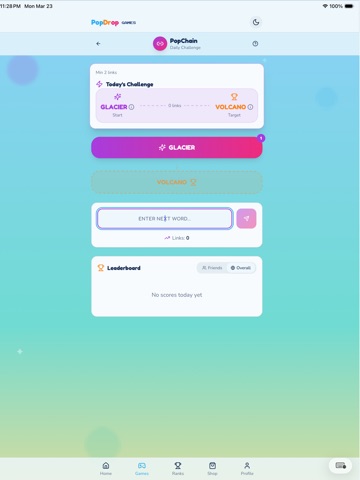 PopDrop Games iPad screenshot