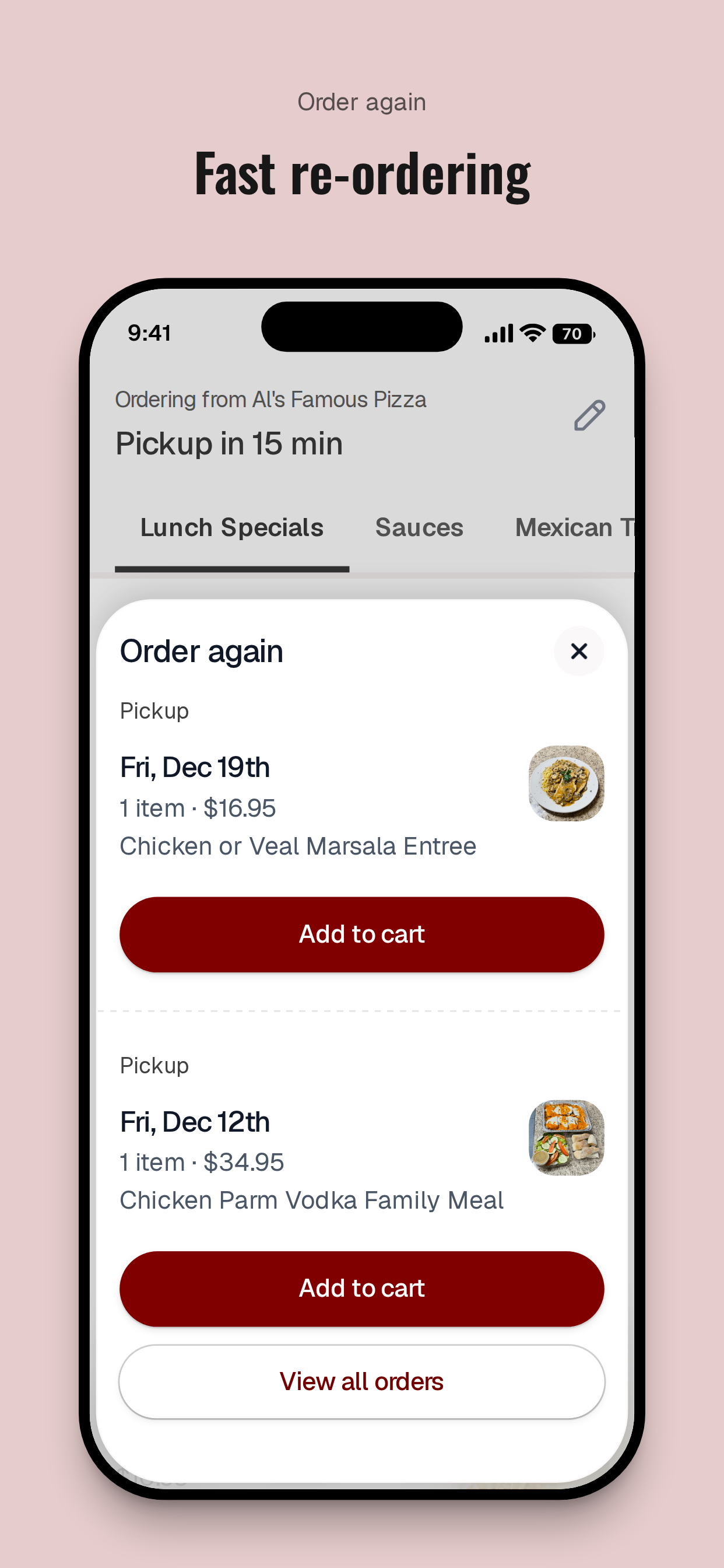 Al's Famous Pizza App screenshot 4