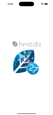 Heredis 2027 app screenshot