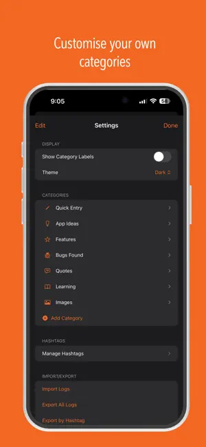 SprintNotes screenshot 3