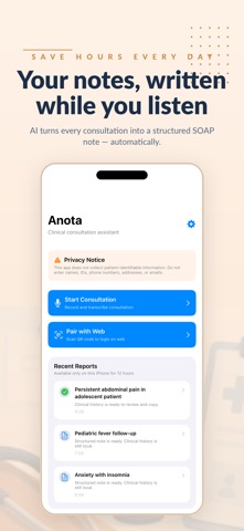 Anota Health screenshot