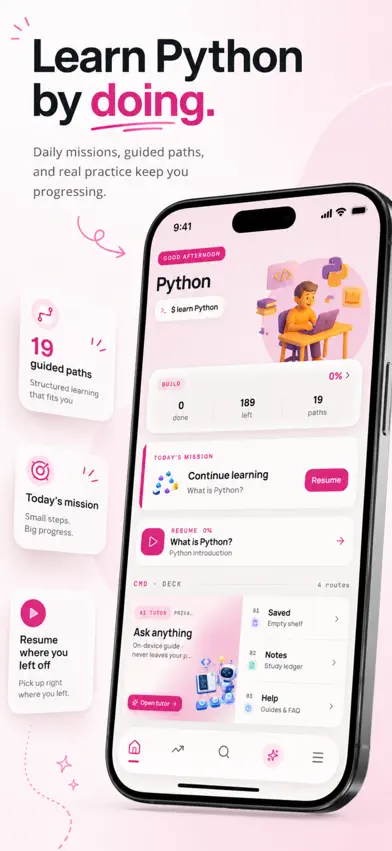 Learn Python: Coding for All screenshot 1