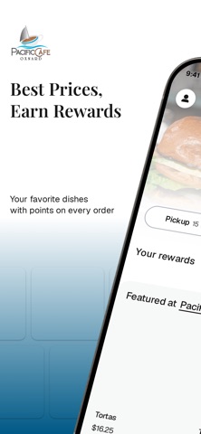 Pacific Cafe Oxnard iPhone screenshot