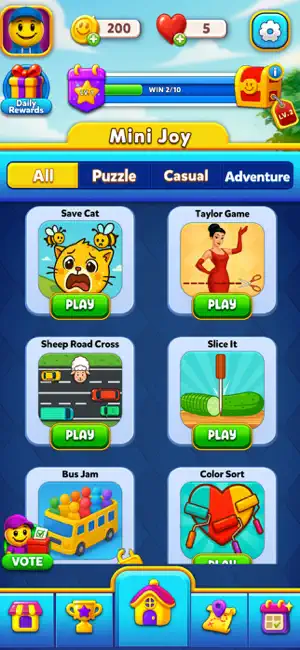 Mini Joy: Challenge Games screenshot 1