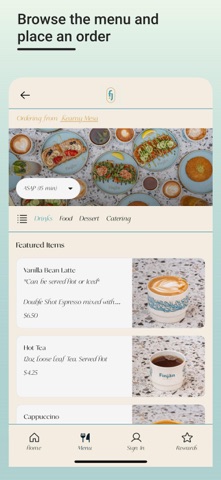 Finjan - Order Online Screenshot 2 of 4