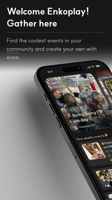 enkoplay iPhone screenshot 1 - Social Networking app
