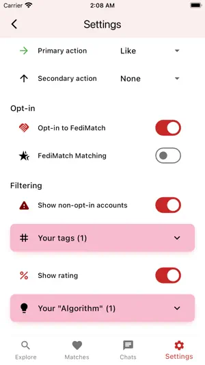 FediMatch screenshot 3