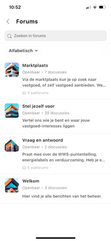 Vastgoed Insider iPhone screenshot