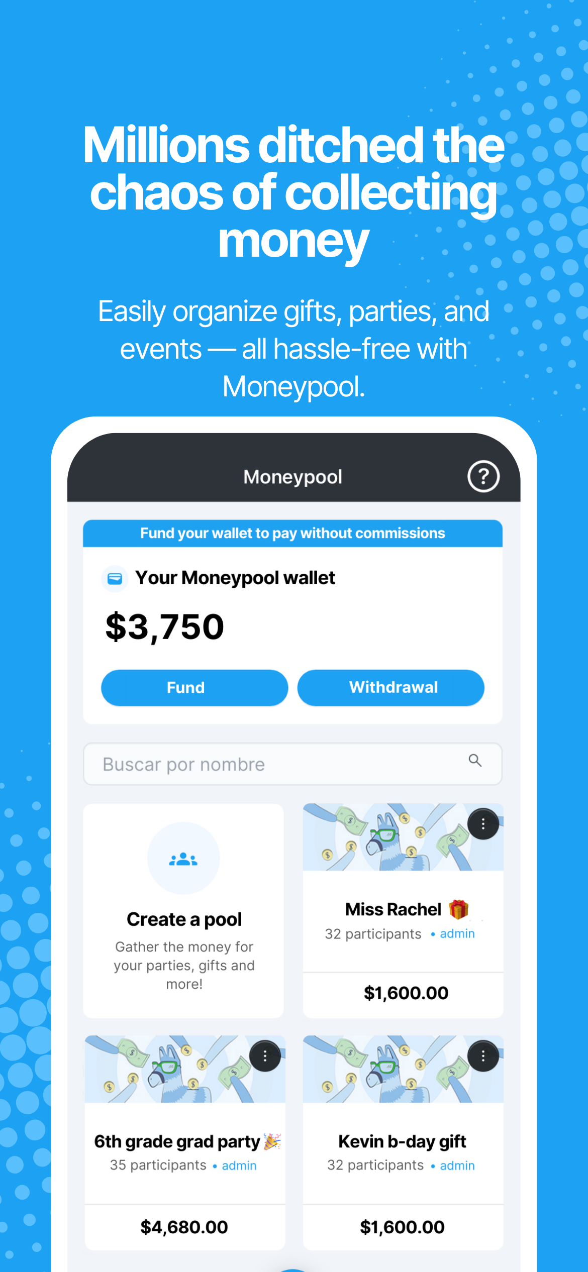 Moneypool: Payments w/ friends
