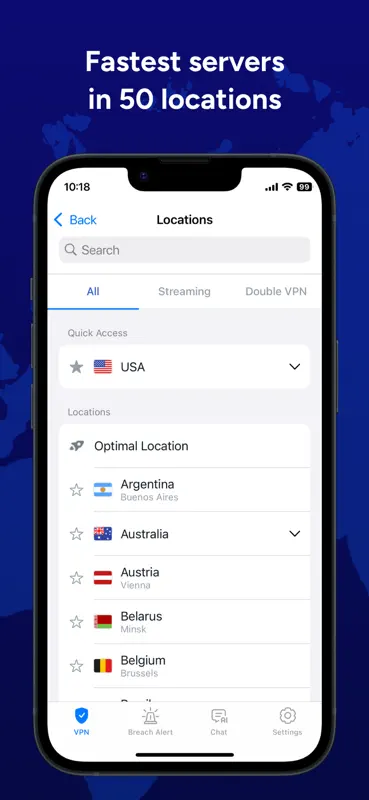 Super VPN Proxy Master - VeePN screenshot 3 of 4