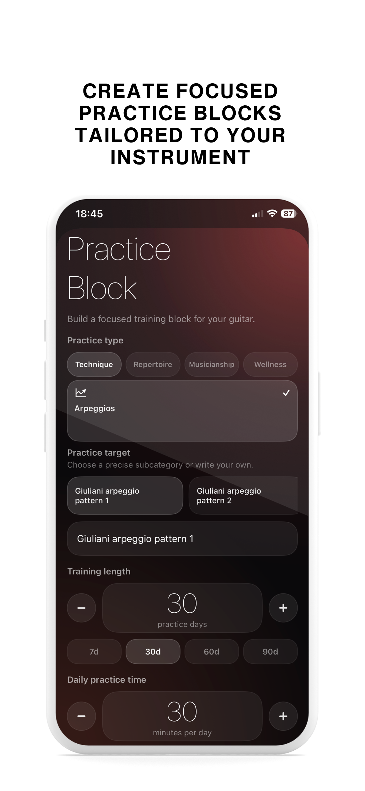 practiceOS: Music Practice