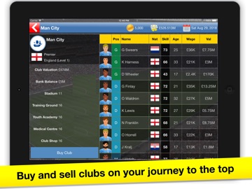 Soccer Tycoon: Football Game iPad screenshot