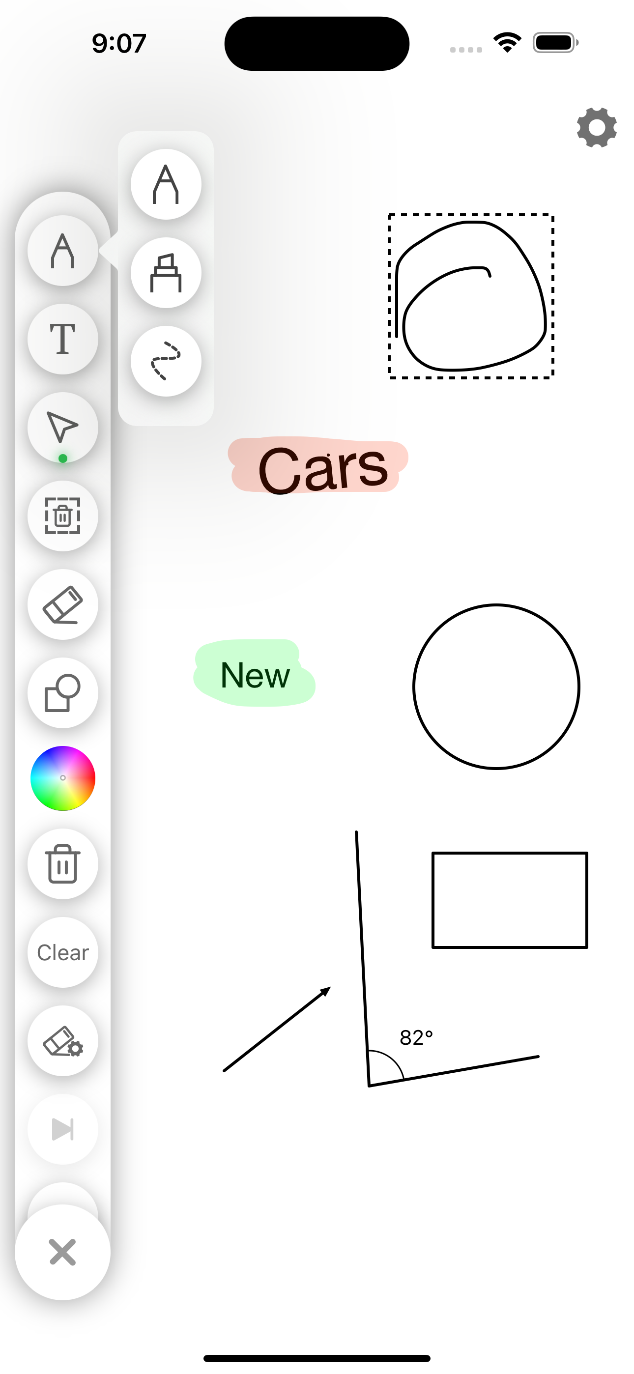 Virtual Whiteboard