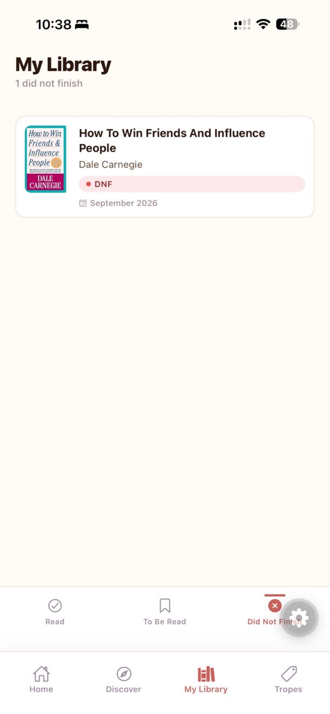 Screenshot 5 of Booksta: Book & Trope Tracker