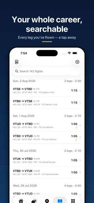 AirLog10 screenshot 1
