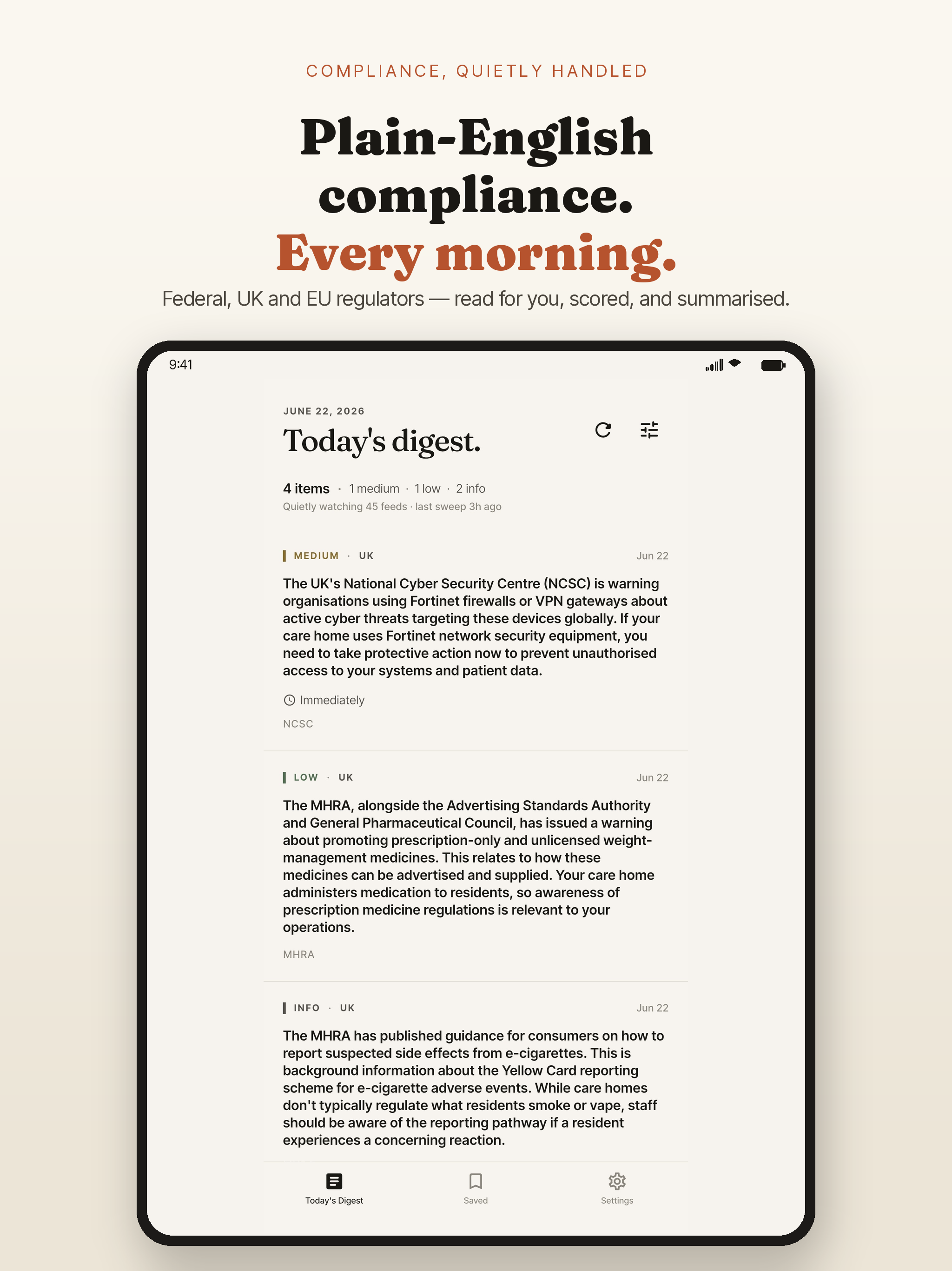 Compliance Sentinel screenshot 6