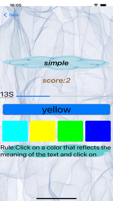 Screenshot #1 pour Color response